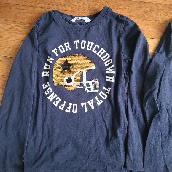 H&M boys long sleeve Tee with reversible sequin. - Picture 9 of 9